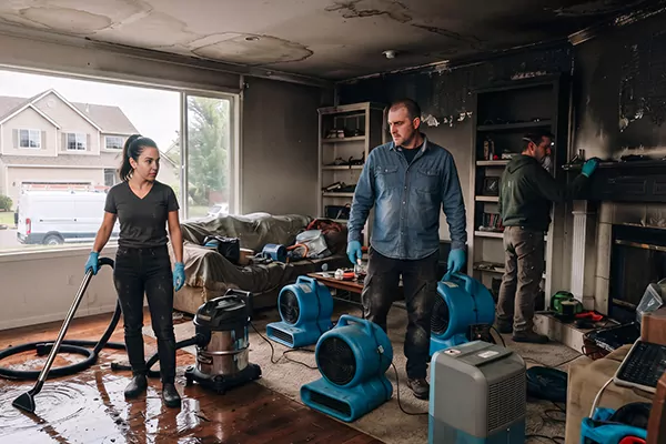 Smoke and Water Damage Restoration Tustin