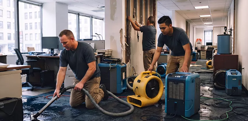 Emergency Commercial Water Damage Repair in Tustin