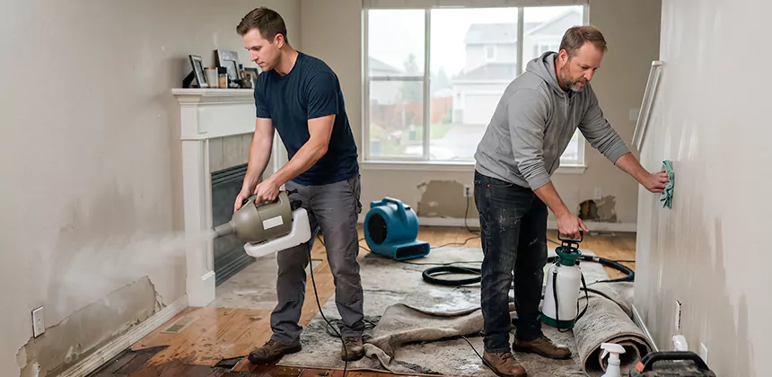 Post-Flood Sanitizing and Deodorizing in Tustin