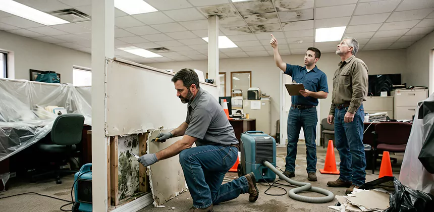 Commercial Mold Damage in Tustin