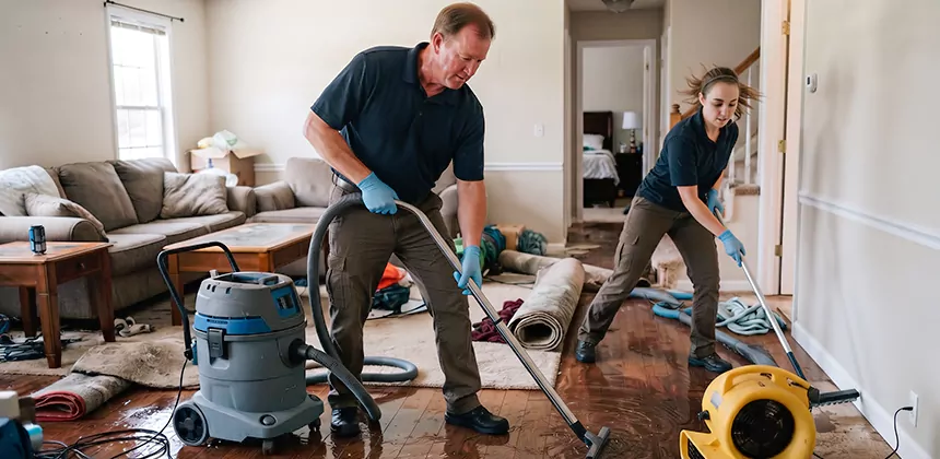 Hidden Leak Clean Up in Tustin