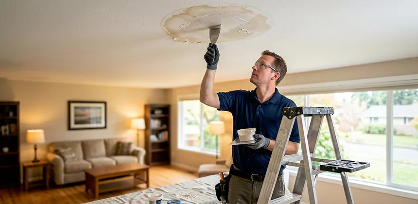 Ceiling Water Stain Repair in Tustin